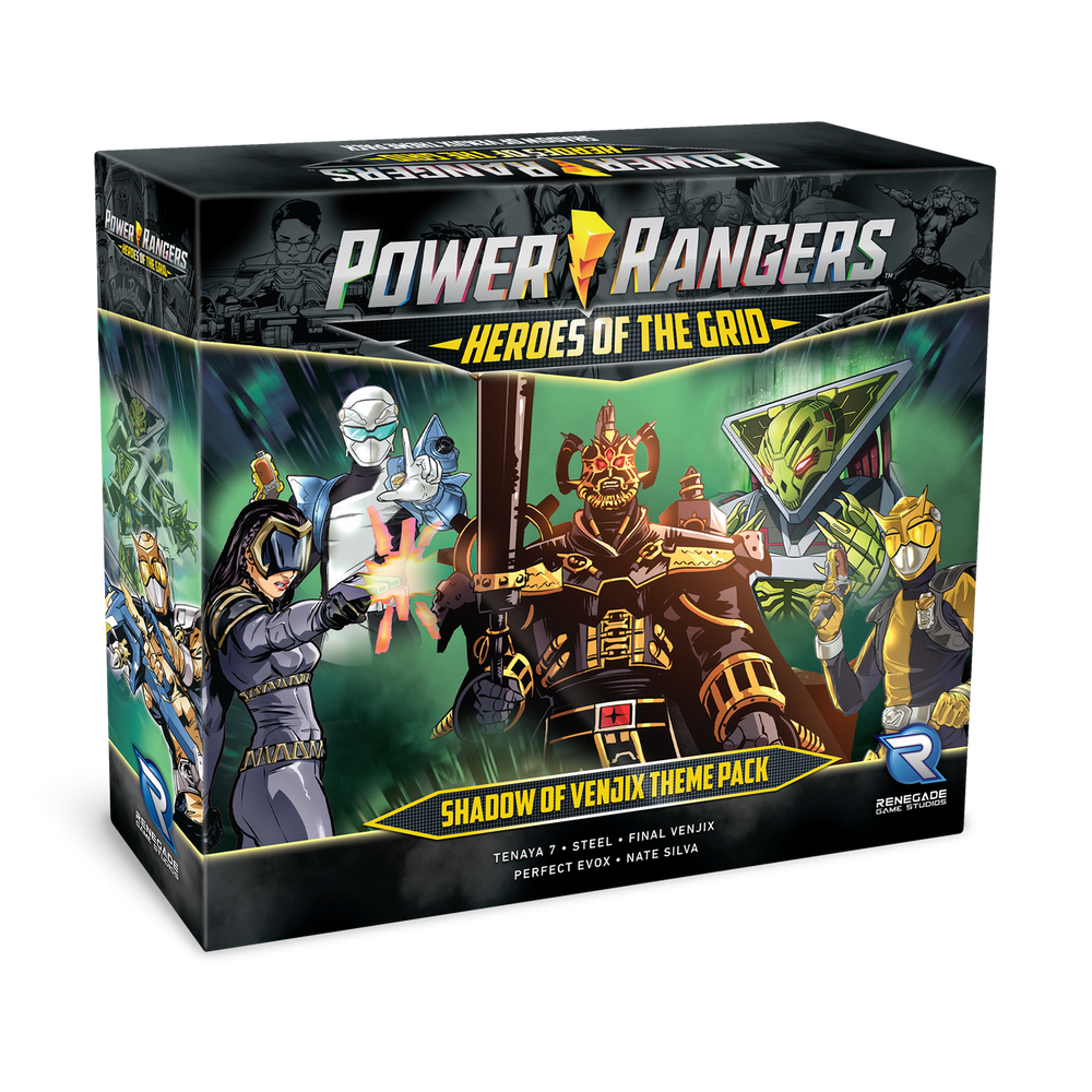 Power Rangers Heroes of the Grid: Shadow of Venjix Theme Pack