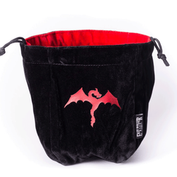 Dice Bag Easy Roller: Large Reversible Microfiber Self-Standing