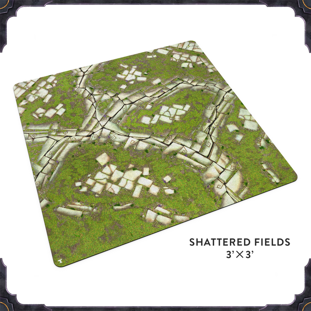 Rivenstone: Battlemat - Shattered Fields