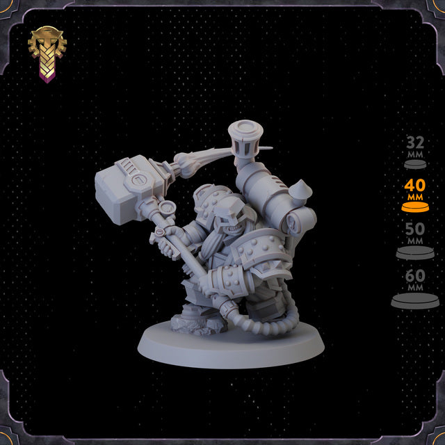 Rivenstone: Iron Guard Hero - Weldmonger (KS Alternate)