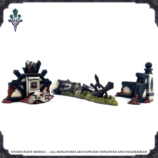 Rivenstone: Terrain Pack - Shattered Empire Remnants