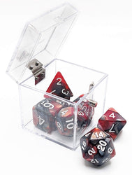 Dice Crystal Caste: Poly 7 set Duo/Twins