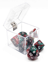 Dice Crystal Caste: Poly 7 set Duo/Twins