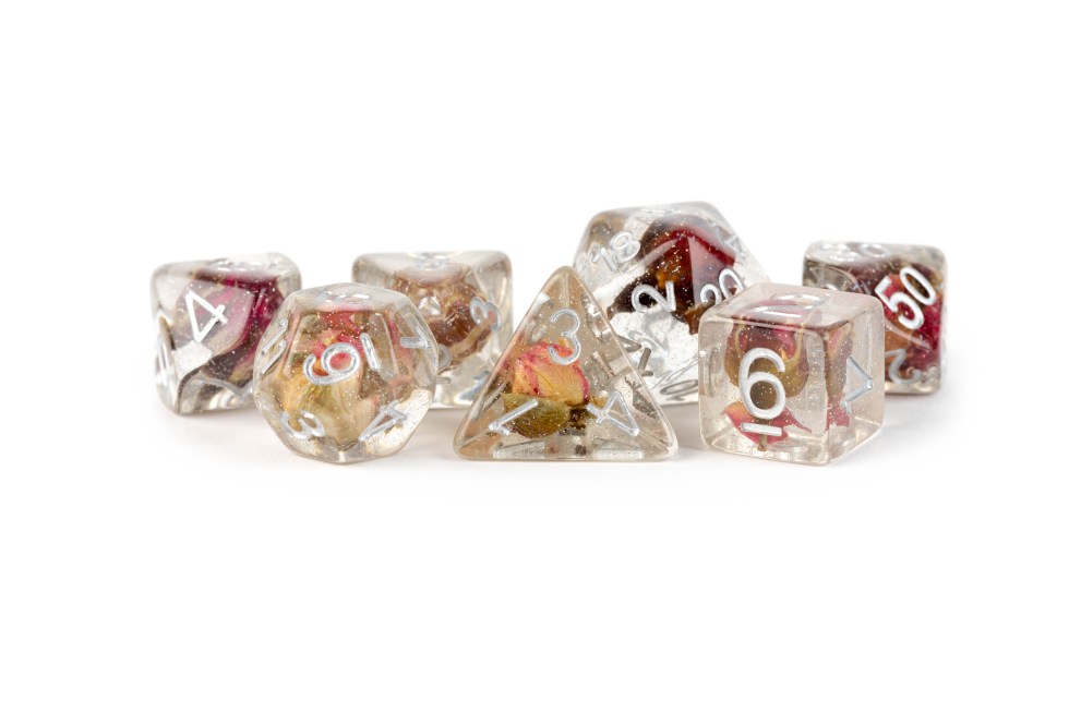 Dice Metallic Dice Co: Poly 7 Set Inclusions