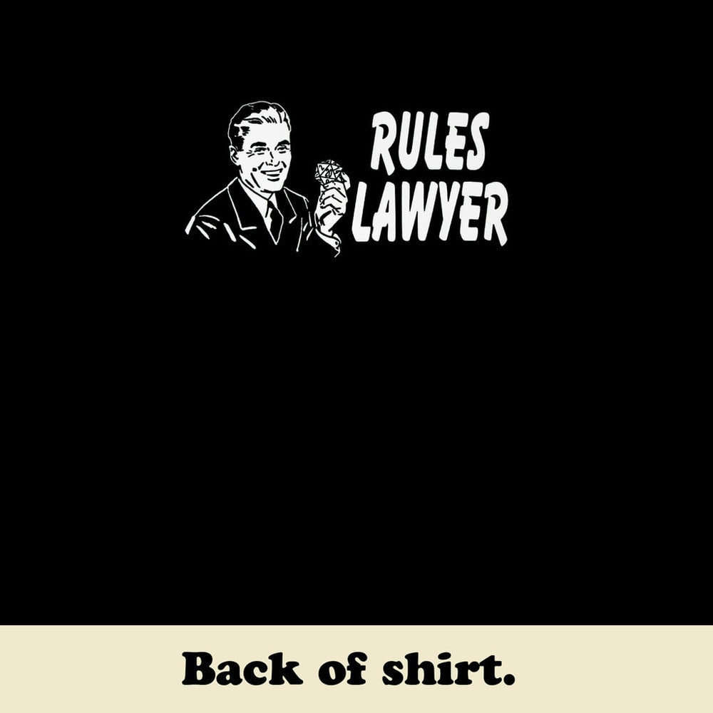T-Shirt Offworld: Rules Lawyer Black