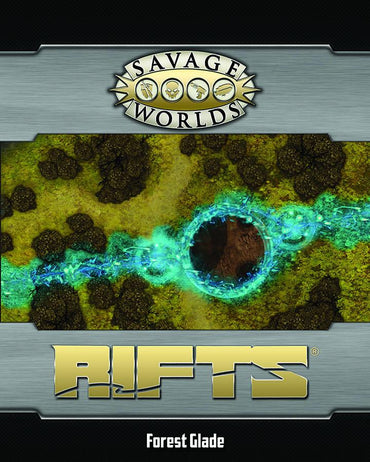 Savage Worlds Rifts: North America Map 01 - Forest Glade Rift/Ley Line