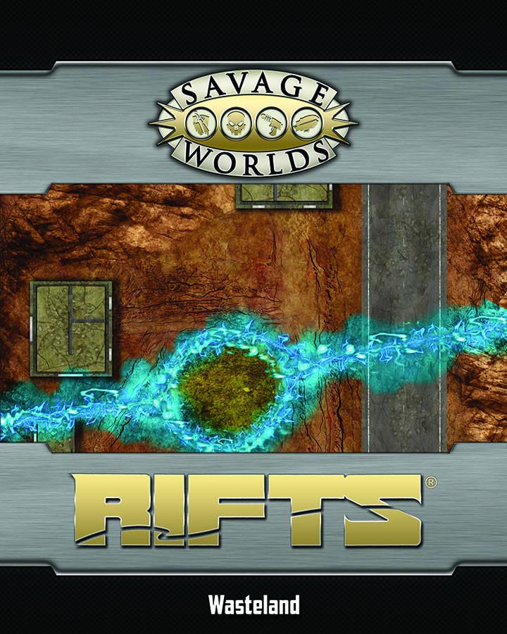 Savage Worlds Rifts: North America Map 02 - Wasteland Portal/Nexus Point