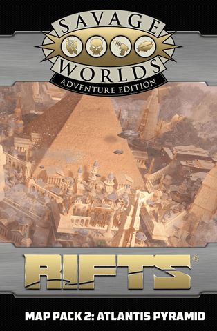 Savage Worlds Rifts: South America Map Pack 2: Atlantis Pyramid