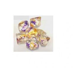 Dice Sirius: Poly 7 Set Swirl