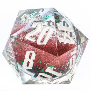 Dice Sirius: d20 Snow Globe: 54mm