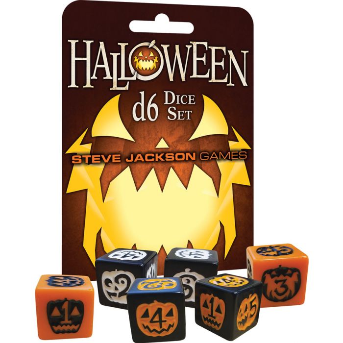 Dice Steve Jackson Games: Halloween D6