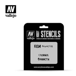 Mini Tool Vallejo: Miniatures Stencils