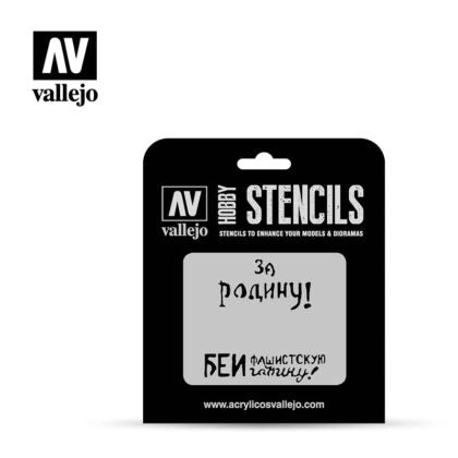 Mini Tool Vallejo: Miniatures Stencils