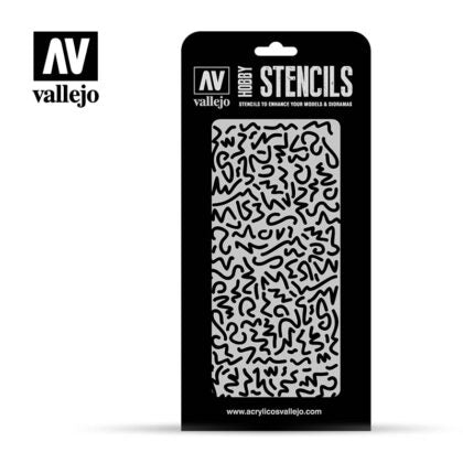 Mini Tool Vallejo: Miniatures Stencils