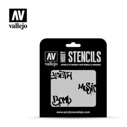 Mini Tool Vallejo: Miniatures Stencils