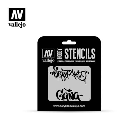 Mini Tool Vallejo: Miniatures Stencils