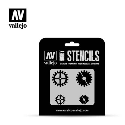 Mini Tool Vallejo: Miniatures Stencils
