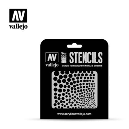 Mini Tool Vallejo: Miniatures Stencils