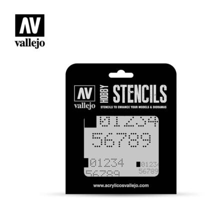 Mini Tool Vallejo: Miniatures Stencils