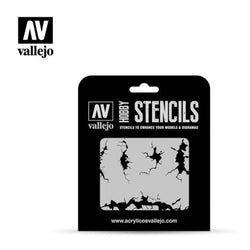 Mini Tool Vallejo: Miniatures Stencils
