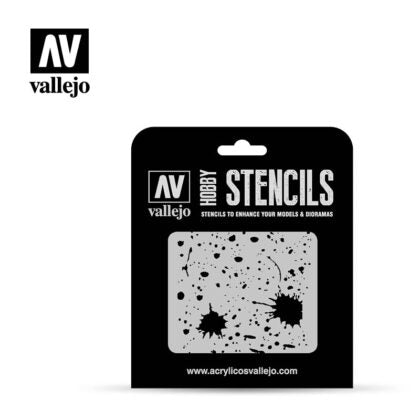 Mini Tool Vallejo: Miniatures Stencils