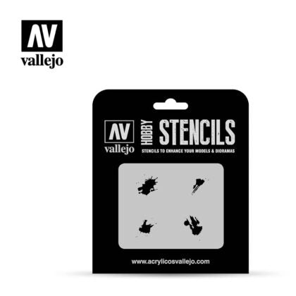 Mini Tool Vallejo: Miniatures Stencils
