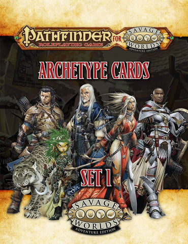 Savage Worlds Pathfinder: Cards - Archetype Set 1