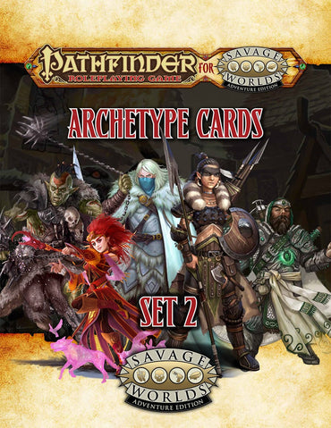 Savage Worlds Pathfinder: Cards - Archetype Set 2