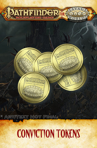 Savage Worlds Pathfinder: Conviction Tokens