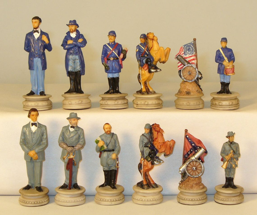 Chess Pieces Civil War small