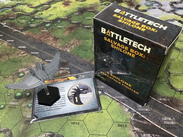 BattleTech Mini: Salvage Box – Clan Invasion Shilone Aerospace Fighter