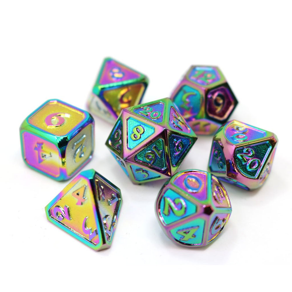 Dice DieHard Dice: Poly 7 Set Metal Mythica