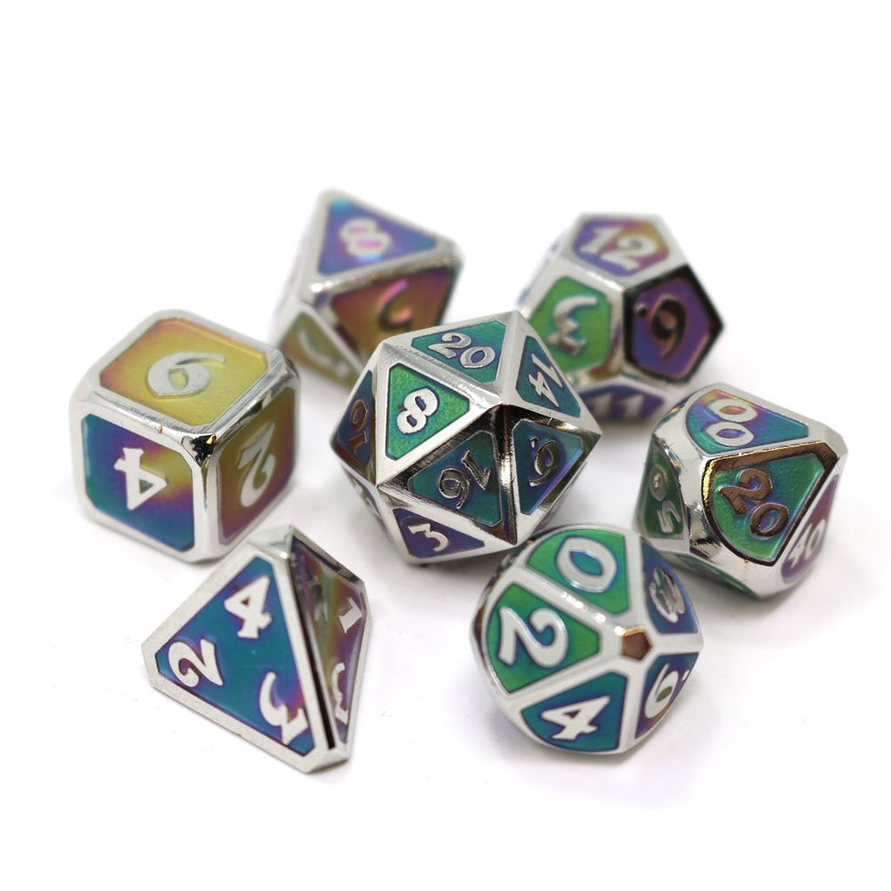 Dice DieHard Dice: Poly 7 Set Metal Mythica