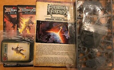 Shadows of Brimstone Forbidden Fortress: Enemy Deluxe - Onmorake Carrion Phoenix and Scourge Dead