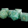 Dice Metallic Dice Co: Poly 7 Set Stone