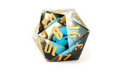Dice Fanroll: D20 55MM Sharp Edge