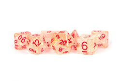 Dice Metallic Dice Co: Poly 7 Set Flash