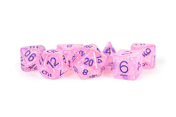 Dice Metallic Dice Co: Poly 7 Set Flash