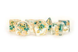 Dice Metallic Dice Co: Poly 7 Set Inclusions