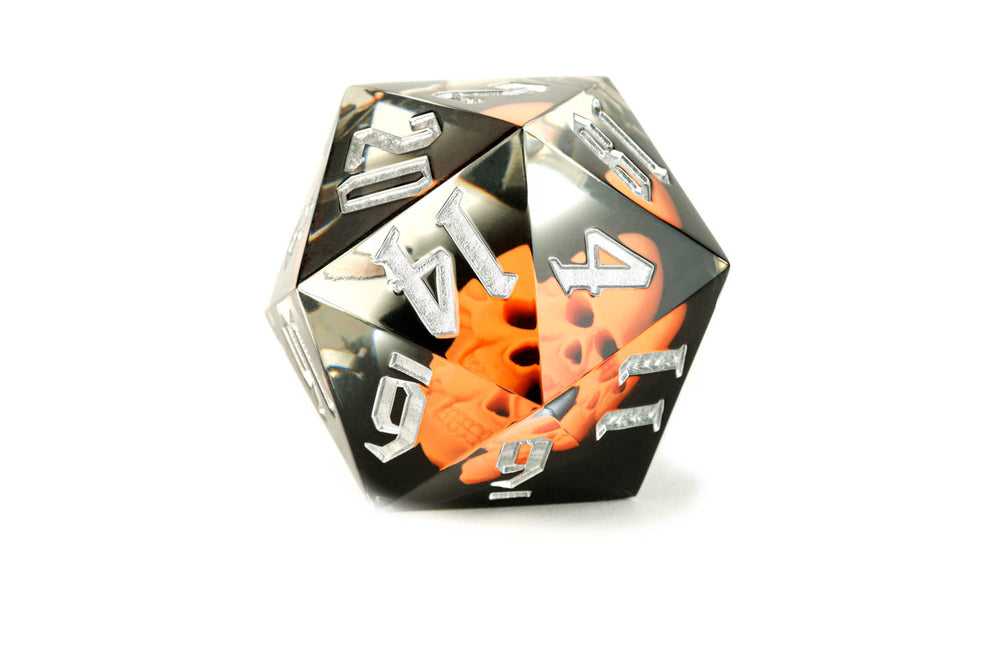 Dice Fanroll: D20 55MM Sharp Edge