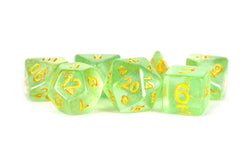 Dice Metallic Dice Co: Poly 7 Set Glitter