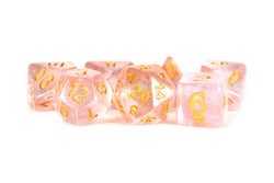 Dice Metallic Dice Co: Poly 7 Set Glitter