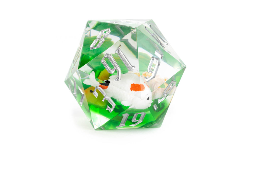 Dice Fanroll: D20 55MM Sharp Edge