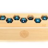 Dice Case Metallic Dice Co: Wood Vault