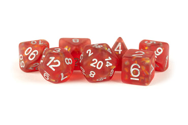 Dice Metallic Dice Co: Poly 7 Set Icy Opal