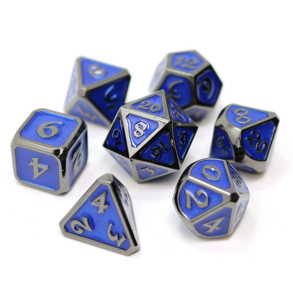 Dice DieHard Dice: Poly 7 Set Metal Mythica Sinister