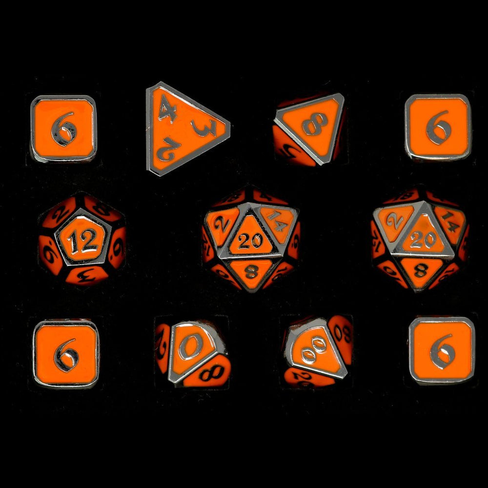 Dice DieHard Dice: Poly 11 Set Metal Mythica Sinister
