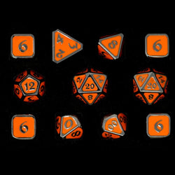 Dice DieHard Dice: Poly 11 Set Metal Mythica Sinister
