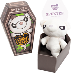 Plush Deddy Bear: in Coffin