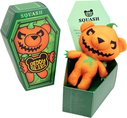 Plush Deddy Bear: in Coffin
